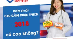 Điểm chuẩn Cao đẳng Dược TPHCM năm 2018 như thế nào?
