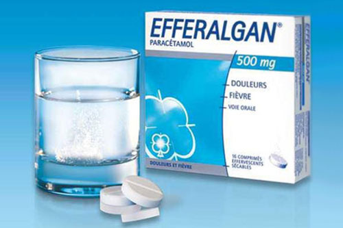 Thuốc hạ sốt giảm đau Efferalgan là loại thuốc khá phổ biến