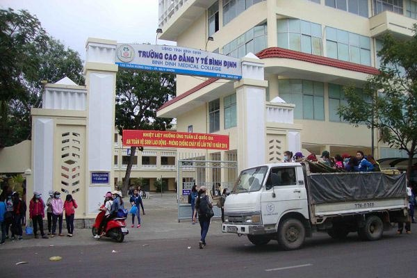 Trường cao đẳng Y Tế Bình Định tuyển sinh năm 2018