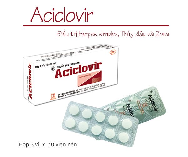 Thuốc Acyclovir 400mg có tác dụng gì và liều dùng như thế nào?