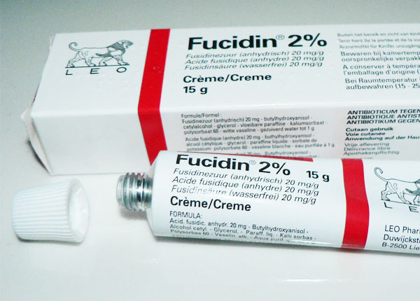 Fucidin có thành phần là thuốc kháng sinh