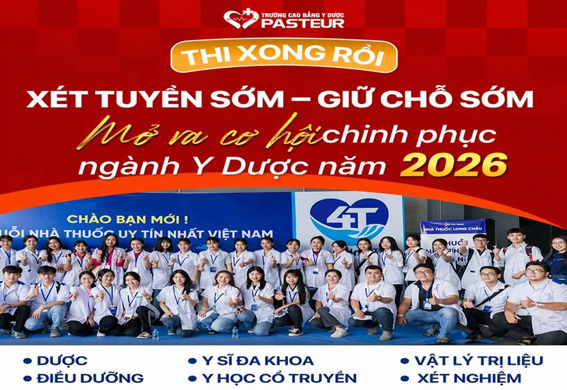 Trượt đại học không phải là thất bại: Cơ hội nào cho bạn trẻ yêu thích ngành Y Dược?