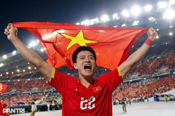 Tất cả vì mà cờ sắc áo của các cầu thủ đội tuyển Việt Nam